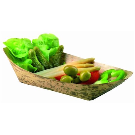 Packnwood 12 Oz. Bamboo Leaf Boat, 1200PK 210BJQ22